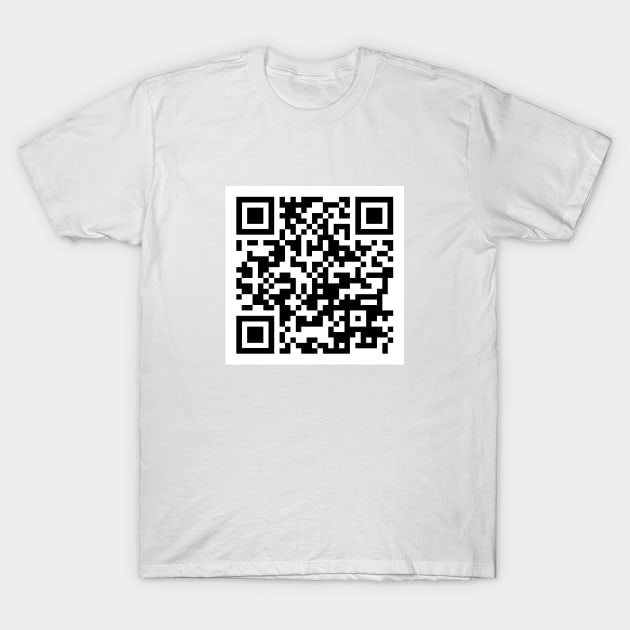 Mysterious QR Code T-Shirt by lovrokatic